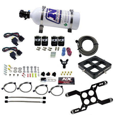 Dual Stage Billet Nitrous Kit w/5lb Bottle <br> 50-300 & 100-500HP Rated