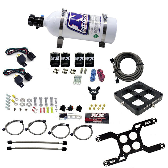 Dual Stage Billet Nitrous Kit w/5lb Bottle <br> 50-300 & 100-500HP Rated