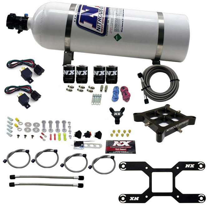 Dry Quad Stage Plate System w/15lb Bottle <br> Universal Application
