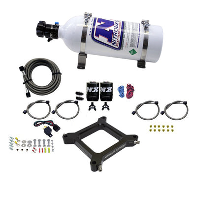 4150 Assassin Plate Pro Power Nitrous Kit <br> 100-500HP w/5lb Bottle