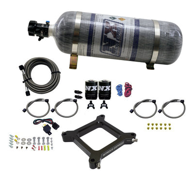 4150 Assassin Plate Nitrous Kit w/12lb Bottle <br> 100-500HP Rated