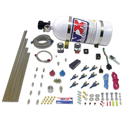 Nitrous Kit w/15lb Bottle 100-500HP Rated <br> Universal Fit
