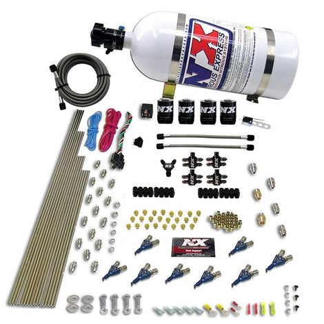 Piranha Direct Port Nitrous Kit w/10lb Bottle <br> 200-500HP w/10lb Bottle