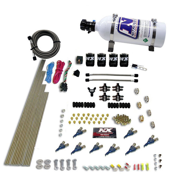 Piranha Direct Port Nitrous Kit w/5lb Bottle <br> 200-500HP Rated