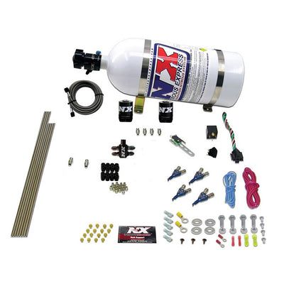 4 Cyl Gasoline EFI Nitrous Kit <br> 50-250HP w/10lb Bottle