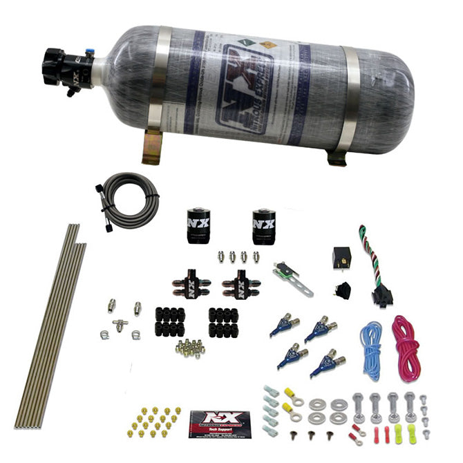 4 Cyl Gasoline EFI Nitrous Kit w/Composite Bottle <br> Universal Application