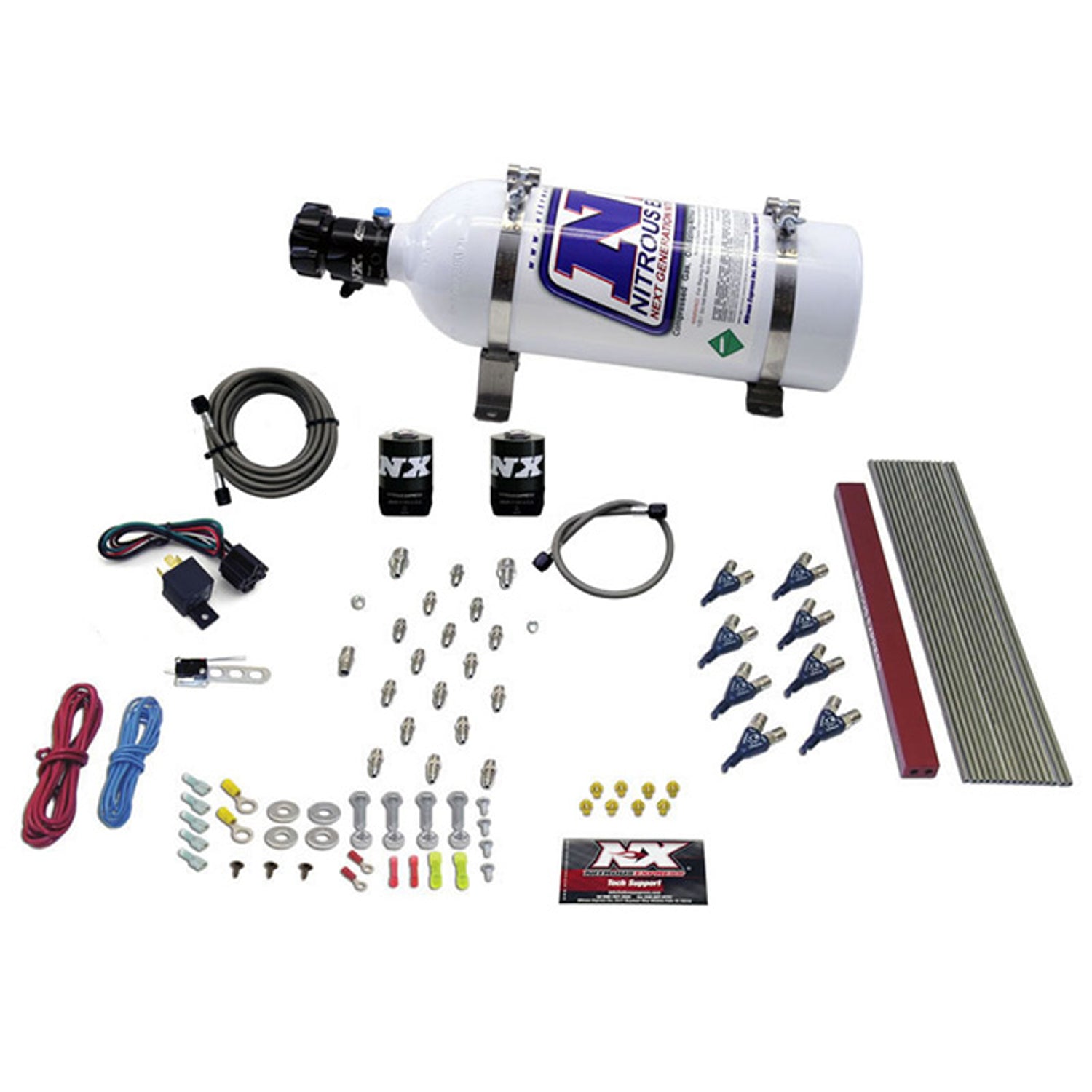 Pro Piranha Nozzle Gas Nitrous Kit w/5lb Bottle <br> 14-20 Chevy Corvette, Camaro