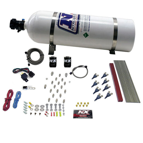 Pro Piranha Nozzle Gas Nitrous Kit w/15lb Bottle <br> 14-20 Chevy Corvette, Camaro