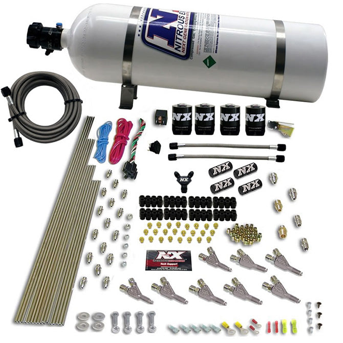 Vortech Nozzle Nitrous Kit w/15lb Bottle <br> Universal Application