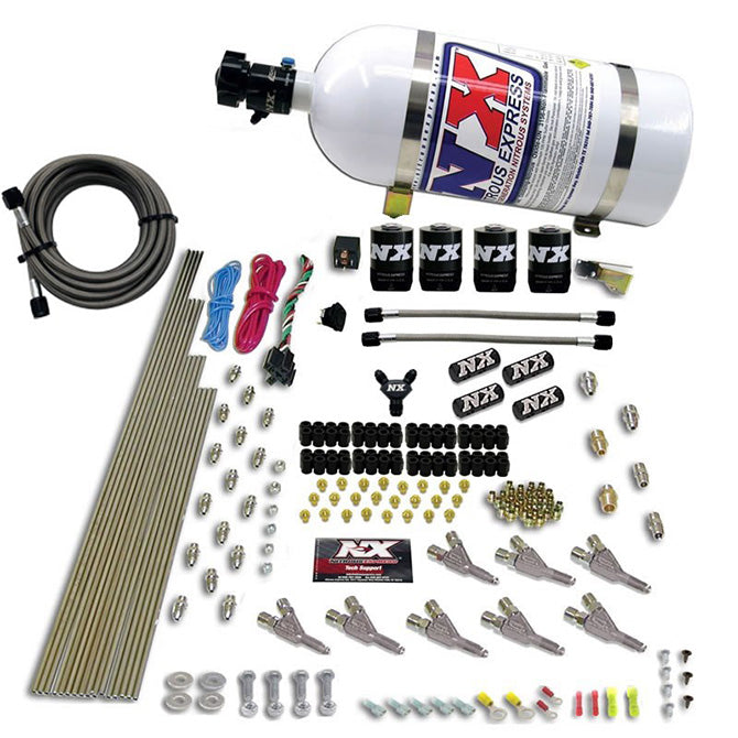 8 Cyl EFI SSV Nozzle Nitrous Kit <br> With 10lb Bottle