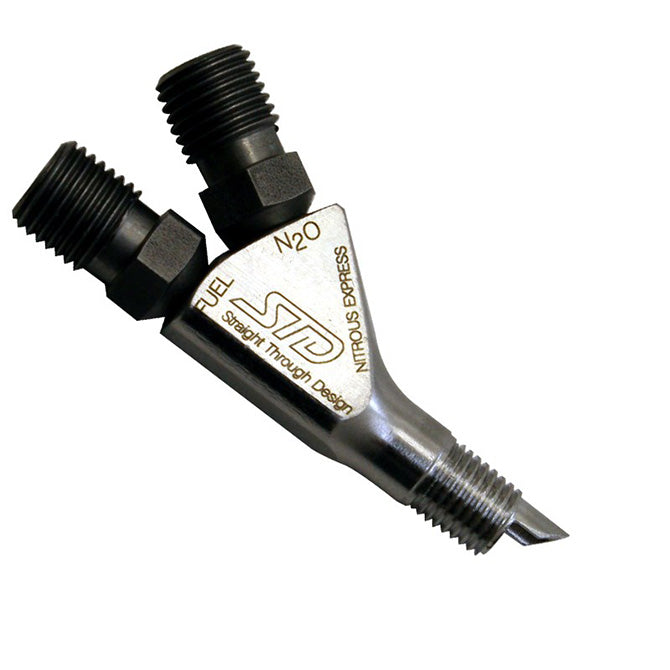 Straight Thru Design Nozzle w/Fittings <br> Universal Fit