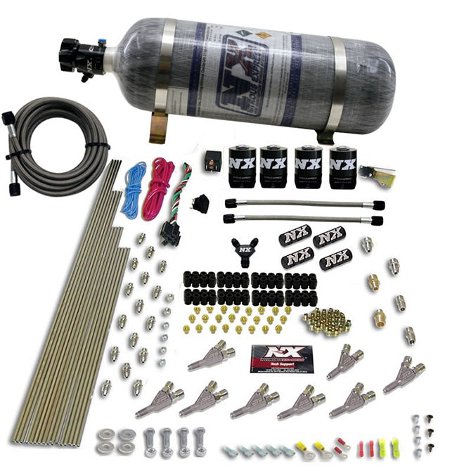 STD Nozzle Nitrous Kit Gas w/15lb Bottle <br> Universal Application