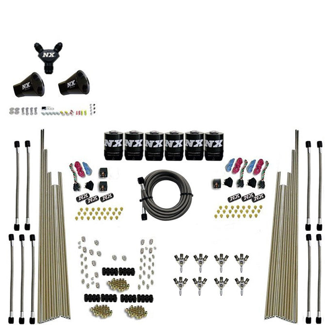 8 Cyl Triple-D Dry Direct Port Nitrous Kit <br> 3 Stage 6 Solenoids System