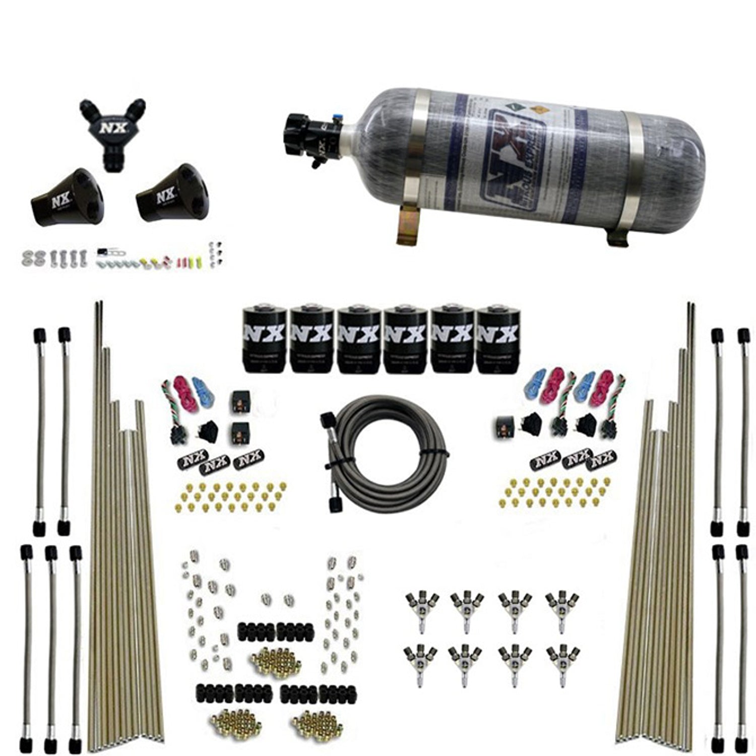 8 Cyl Triple-D Dry Direct Port Nitrous Kit <br> Universal Application