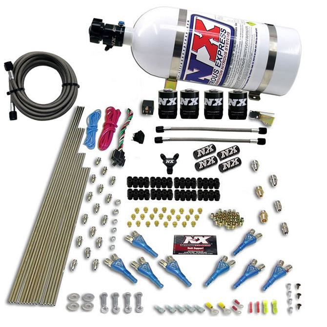 Shark Direct Port Nitrous Kit w/10lb Bottle <br> 200-600HP Rated