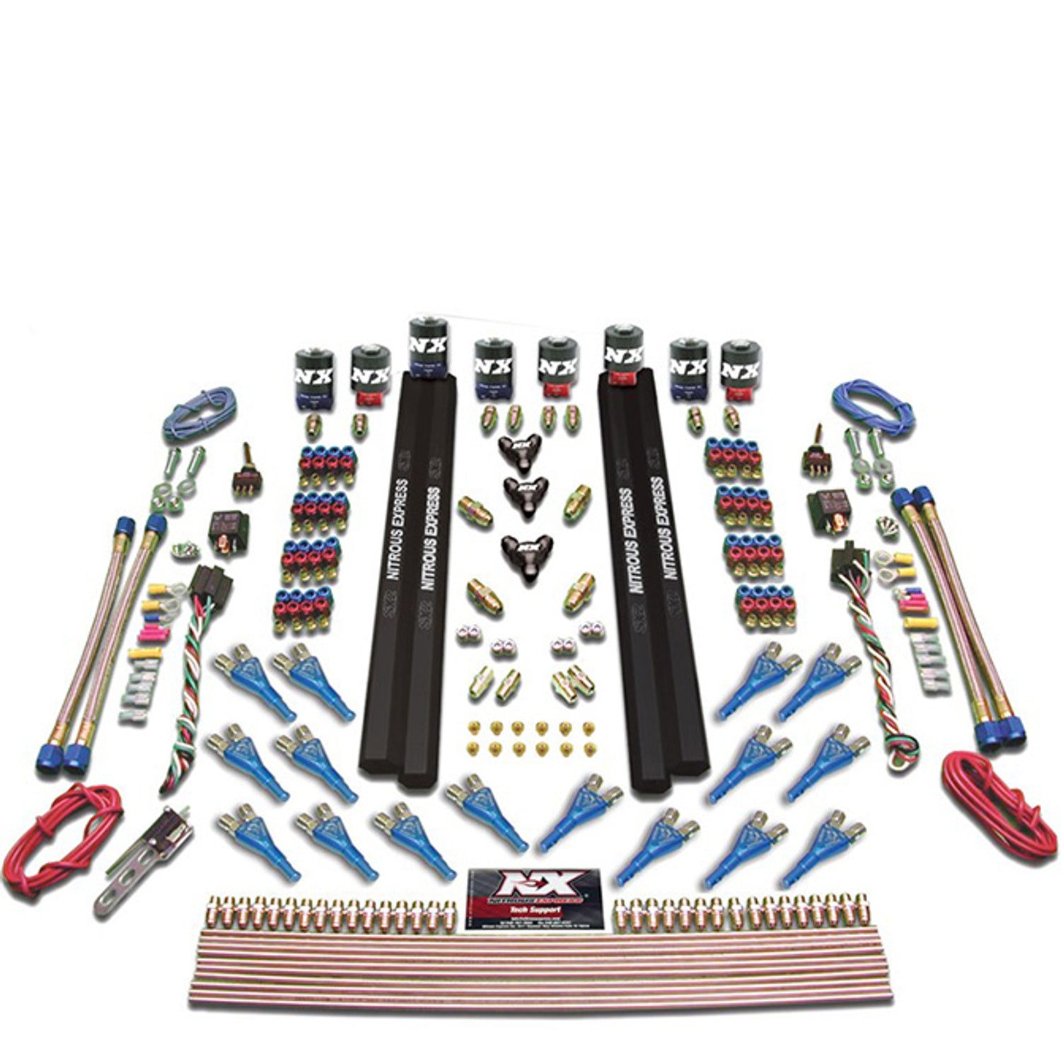 Shark Dual Stage Gas Nitrous Kit <br> 200-1200HP Rated
