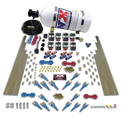 Shark Dual Stage Nitrous Kit w/Comp Bottle <br> Universal Application