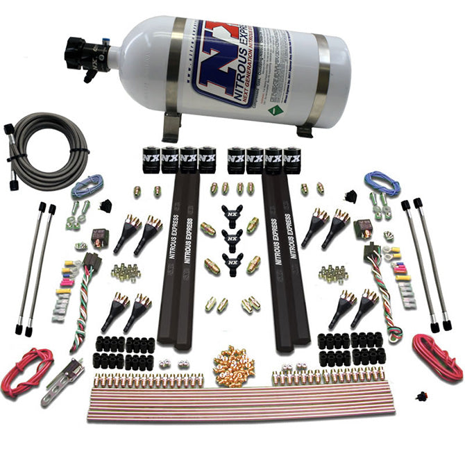 SX2 Dual Stage Nitrous Kit w/10lb Bottle <br> 200-1200HP Rated
