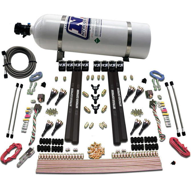 SX2 Dual Stage Nitrous Kit w/15lb Bottle <br> Universal Application