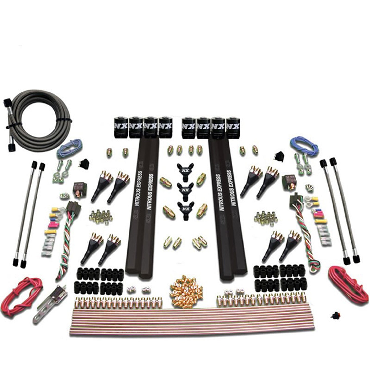 SX2 Dual Stage/Alcohol 8 Solenoid Nitrous Kit <br> Universal Application