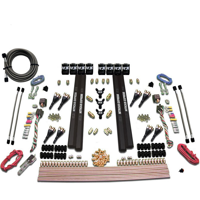 SX2 Dual Stage/Alcohol 8 Solenoid Nitrous Kit <br> Universal Application