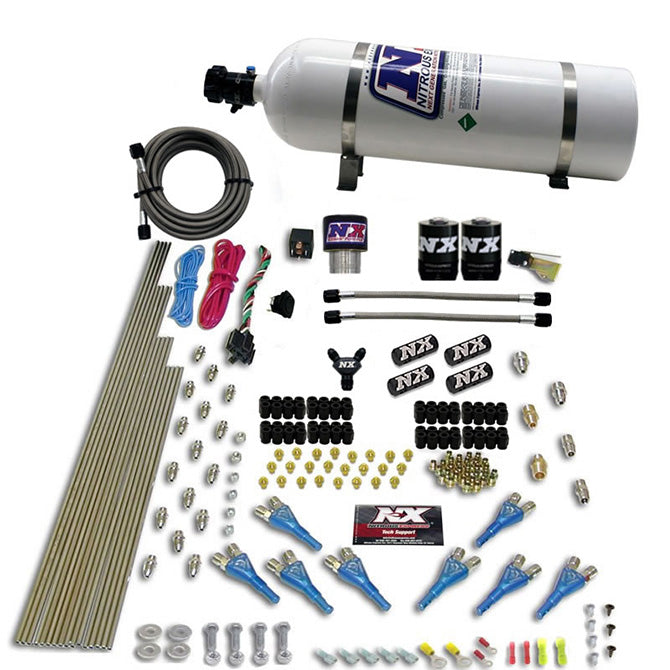 Supershark 3-Solenoid Nitrous Kit w/15lb Bottle <br> Universal Application