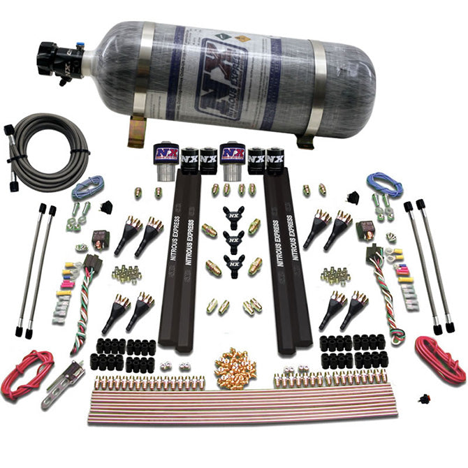 SX2 Dual Stage Nitrous Kit w/Composite Bottle <br> 200-1200HP Rated