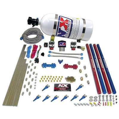 Pro-Shk/Gas Nitrous Kit w/Rails & 10lb Bottle <br> Universal Application