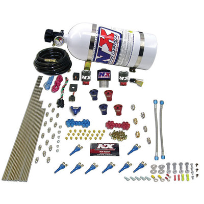 Supershark Solenoid Nitrous Kit <br> 200-600HP w/10lb Bottle