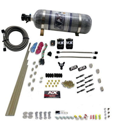 8 Cyl Dry Direct Port Nitrous Kit w/Composite Bottle <br> 200-600HP Rated
