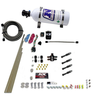 4 Cyl Dry Direct Port Nitrous Kit <br> With 5lb Bottle