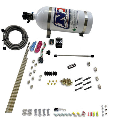 6 Cyl Dry Direct Port Nitrous Kit w/ 10lb Bottle <br> Universal Fit