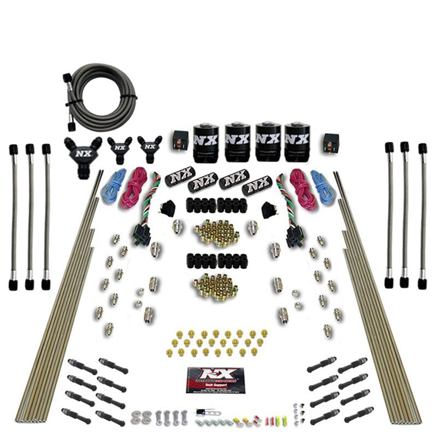 Dry Direct Port Dual Stage Nitrous Kit <br> Universal Application