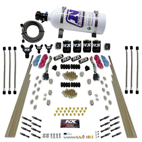 8 Cyl Dry Direct Port Dual Stage Nitrous Kit <br> 200-600HP Rated
