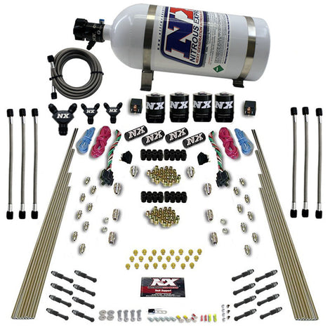 8 Cyl Dry Direct Port Dual Stage Nitrous Kit <br> 200-600HP Rated