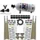 8 Cyl Dry Direct Port Nitrous Kit w/10lb Bottle <br> 200-600HP w/10lb Bottle