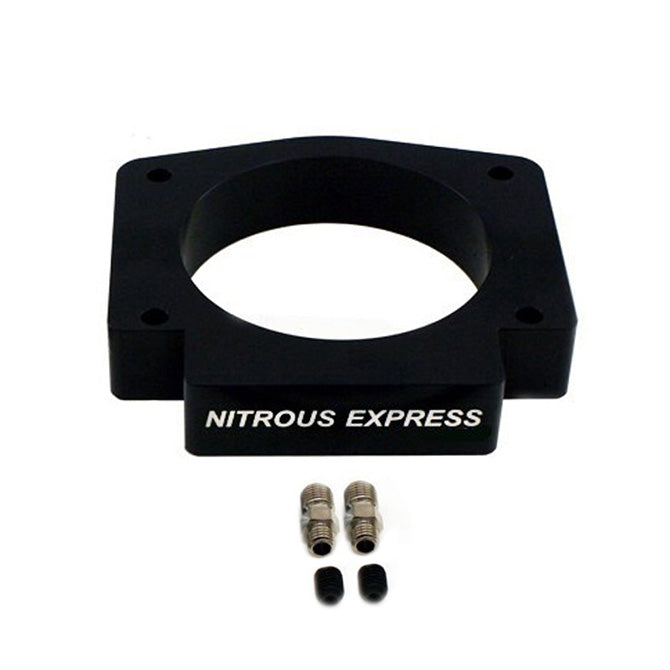 90mm 4 Bolt LS Nitrous Plate Only <br> 98-20 Chevy/GMC/Cadillac/Buick/Pontiac/Hummer