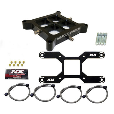Dual Stage 4150 Flange Nitrous Plate Conversion <br> Universal Application