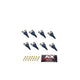 Piranha Nozzles 8 Cyl <br> Universal Fit