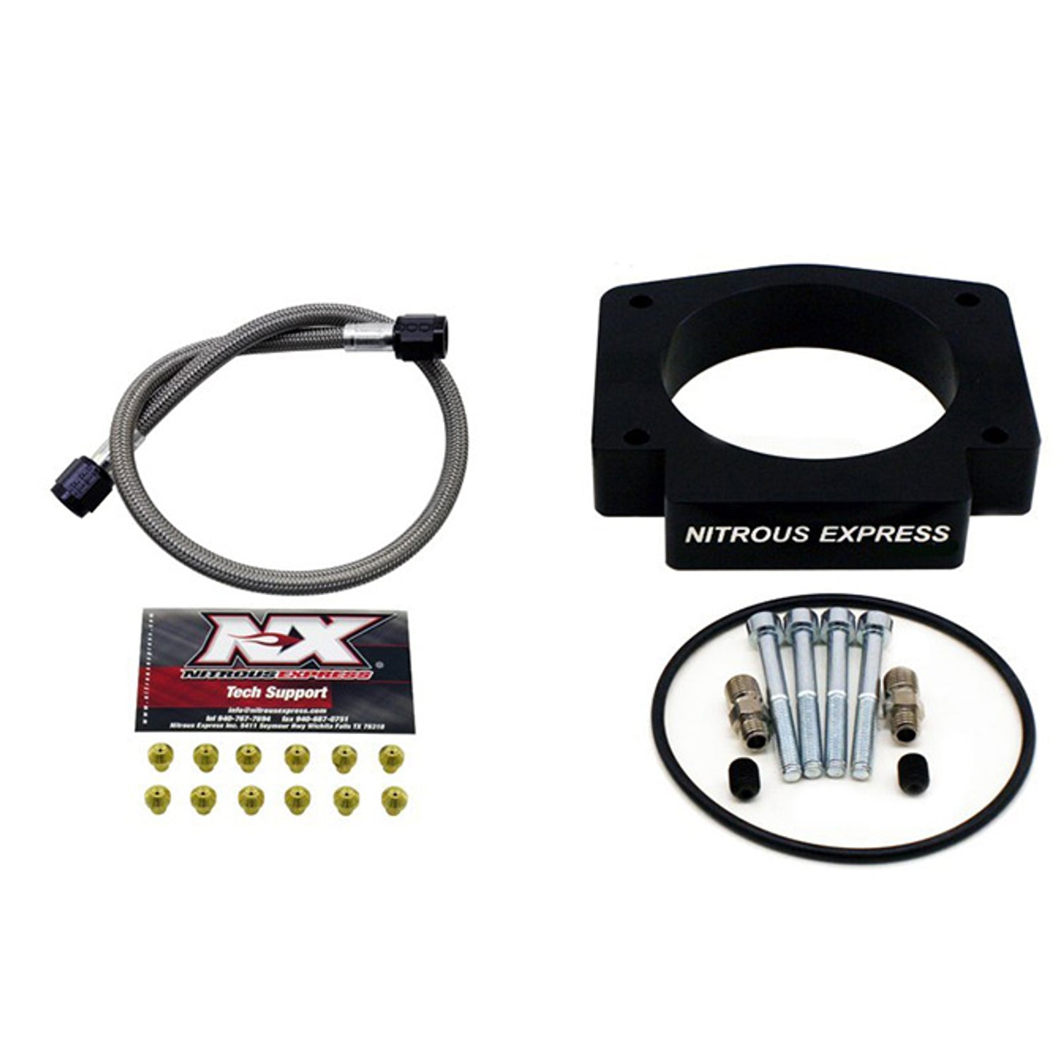 102mm EFI Nitrous Plate Conversion <br> 98-20 Chevy/GMC/Cadillac/Buick/Pontiac/Hummer