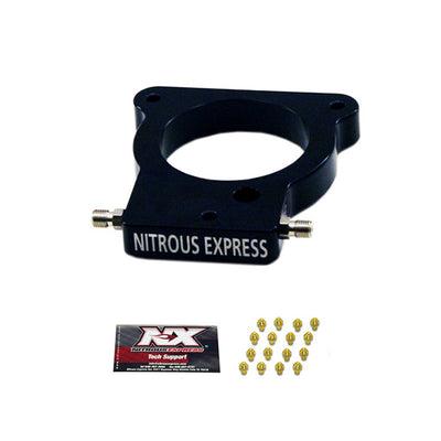 78mm 3-Bolt EFI Nitrous Plate Conversion <br> 98-20 Chevy/GMC/Cadillac/Buick/Pontiac/Hummer