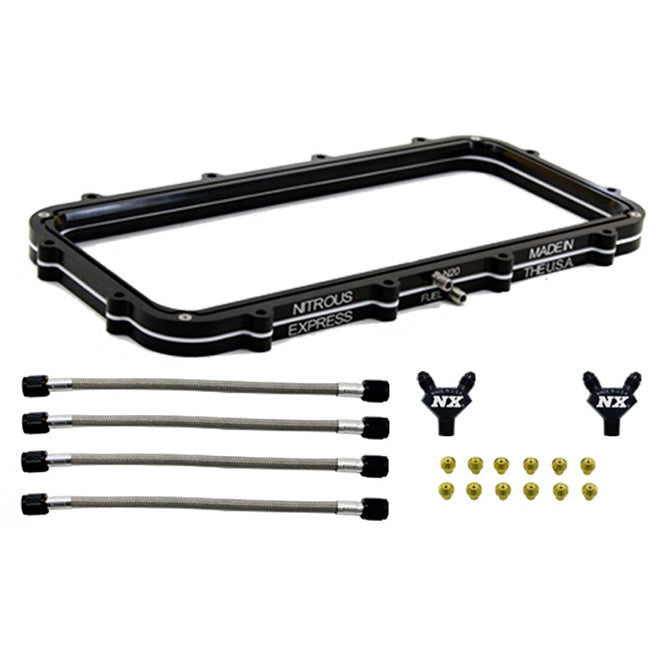 Holley High Ram Plenum Nitrous Plate Conversion <br> Universal Application