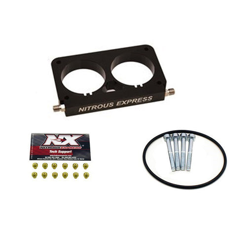 Stock TB EFI Nitrous Plate Conversion <br> 96-04 Ford Mustang Cobra/Mach 1 4 Valve