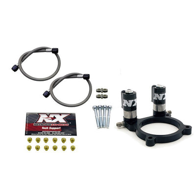 Nitrous Plate Conversion w/Integrated Solenoids <br> 11-14 Ford Mustang