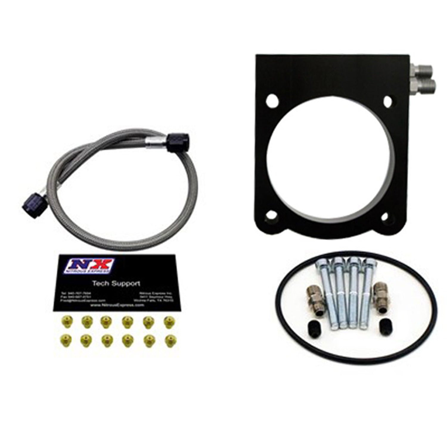 Throttle Body Nitrous Plate Conversion <br> 11-20 Dodge Challenger Charger, Chrysler 300 200