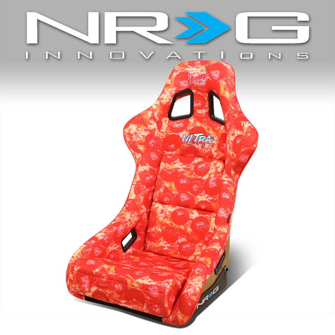 21 W X 36 H X 18 in.D ULTRA Prisma Fixed Back Bucket Racing Seat<br>Universal