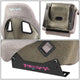 20 W X 34 H X 16 in.D ULTRA Prisma Grey Alcantara Fixed Back Racing Seat<br>Universal