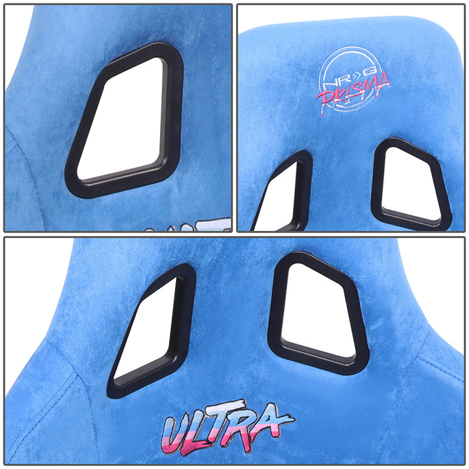 FRP Gold Mix Paint Back Prisma Bucket Racing Seat <br> Overall Dimension ( in.): 24 W X 36 H X 18 D