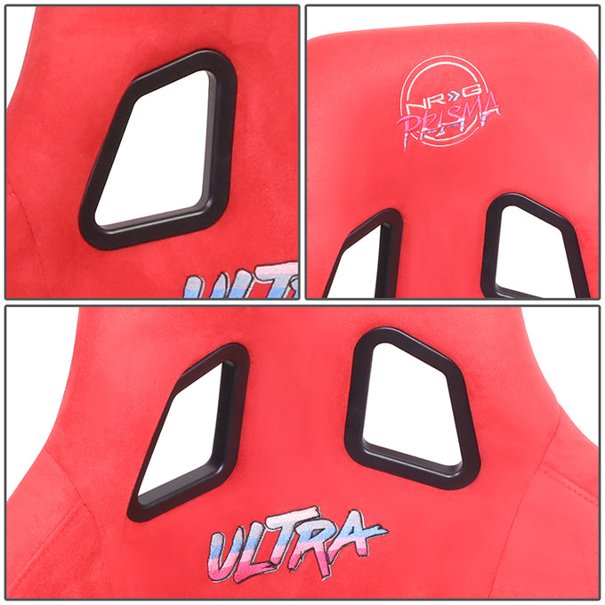 FRP Gold Mix Paint Back Prisma Bucket Racing Seat <br> Overall Dimension ( in.): 24 W X 36 H X 18 D