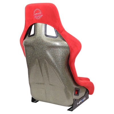 FRP Gold Mix Paint Back Prisma Bucket Racing Seat <br> Overall Dimension ( in.): 24 W X 36 H X 18 D